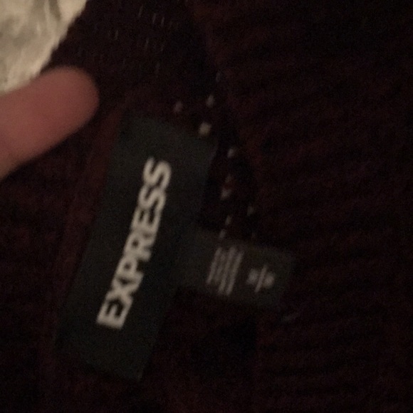 Red chunky sweater - Picture 2 of 3